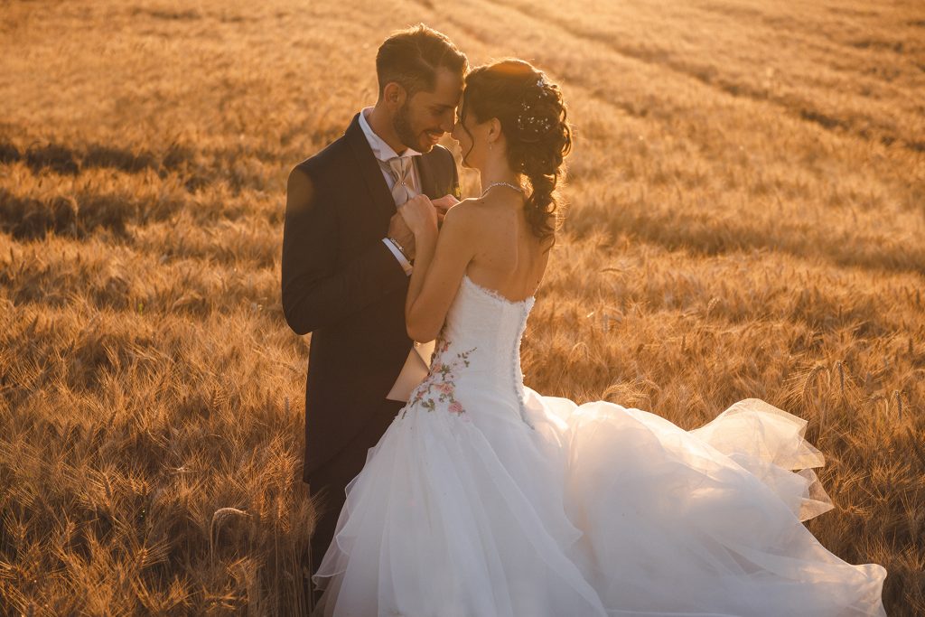 matrimonio tramonto
